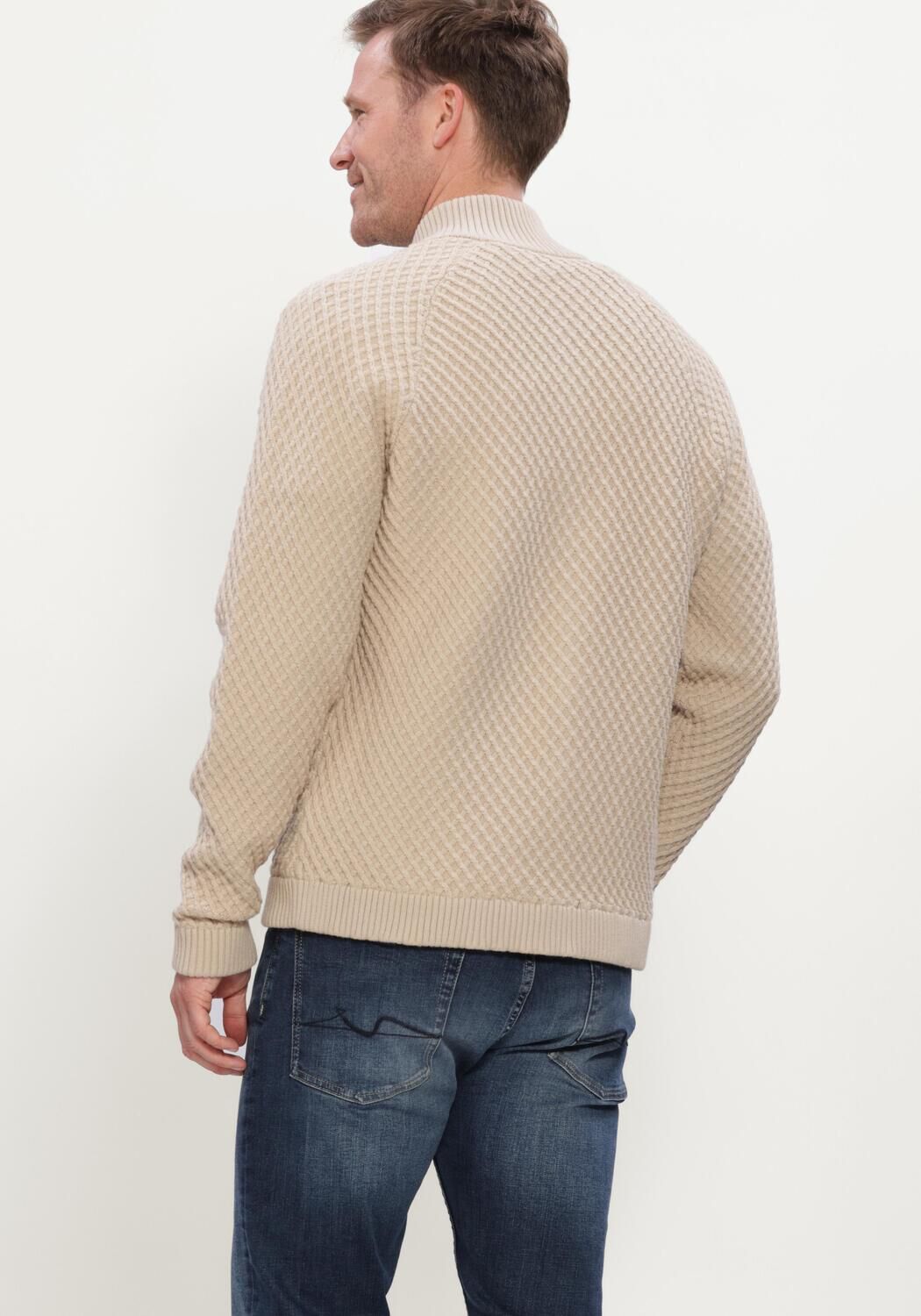 Beige DRYKORN Strickjacke KERAO - large