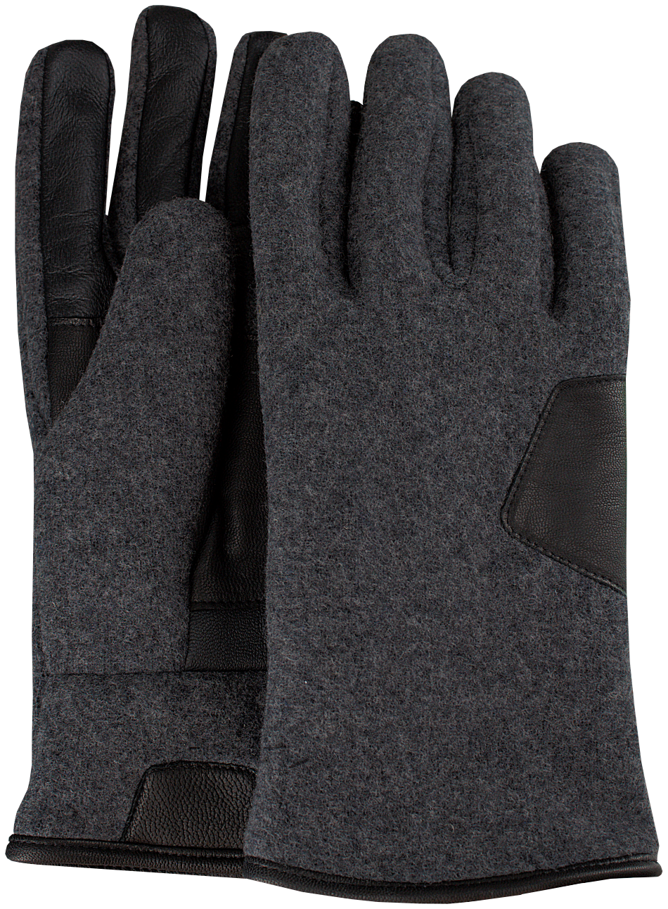 Graue UGG Handschuhe FABRIC AND LEATHER GLOVE wntwM Graue UGG Handschuhe FABRIC AND LEATHER GLOVE wntwM
