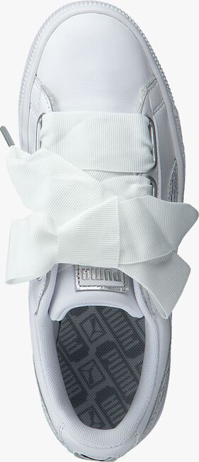 Weiße PUMA Sneaker BASKET HEART OCEANAIRE - large