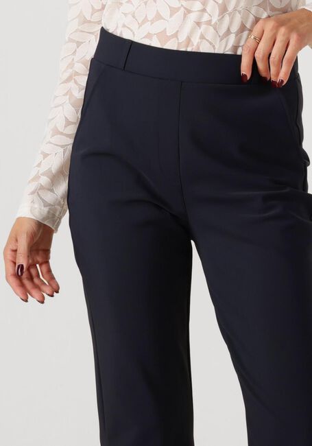 Dunkelblau STUDIO ANNELOES Hose ANNE BONDED TROUSERS - large