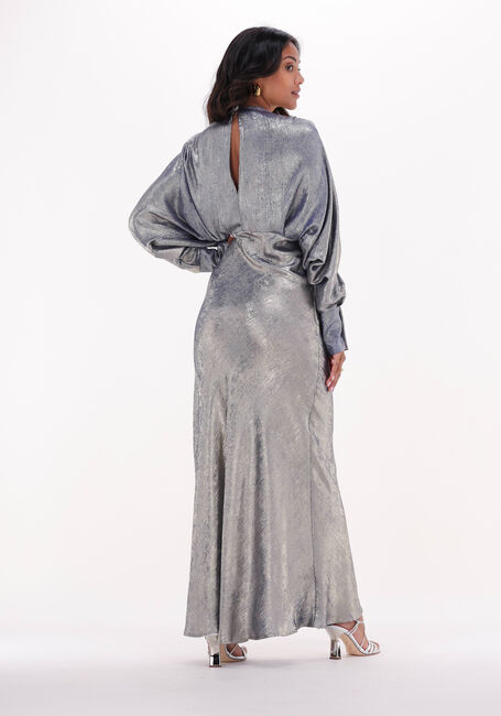 Silberne NOTRE-V Maxikleid PARTY MAXI DRESS - large