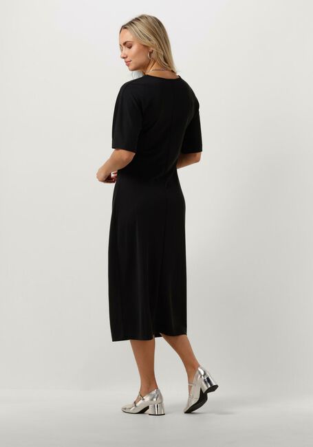 Schwarze MSCH COPENHAGEN Midikleid MSCHJUNIPER LYNETTE 2/4 DRESS - large