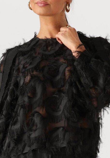 Schwarze CO'COUTURE Blusen SYRACC STRUCTURE BLOUSE - large