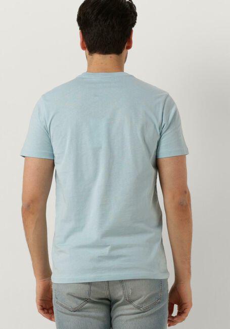 Hellblau PS PAUL SMITH Polo-Shirt MENS SLIM FIT SS TSHIRT ZEBRA BADGE - large