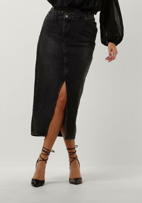Schwarze MY ESSENTIAL WARDROBE Midirock MWLOUIS WRAP 123 SKIRT - large