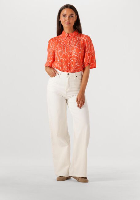 Orangene Y.A.S. Blusen YASLEFIRA TOP - large