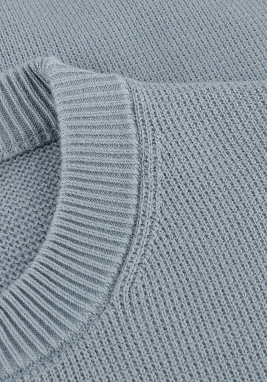 Hellblau SELECTED MEN Pullover SLHDANE LS KNIT STRUCTURE CREW NECK NOOS - large