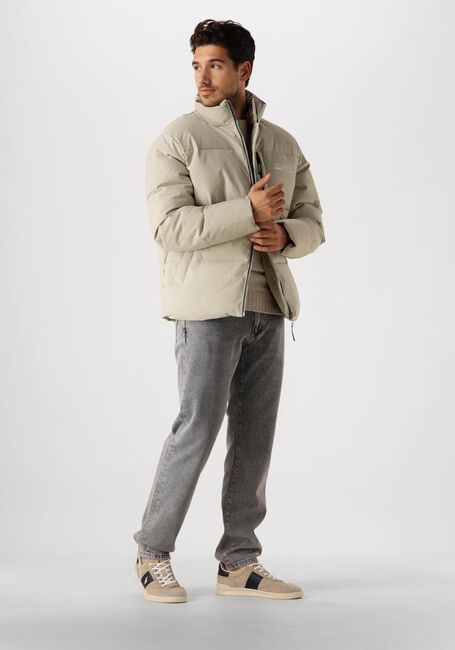 Beige WOODBIRD Wattierte Jack WBDAPPER PUFF JACKET - large