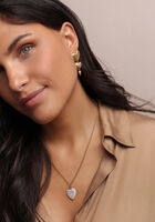 Goldfarbig 24Kae Ohrringe 42493Y - medium