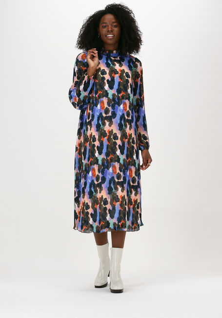 Mehrfarbige/Bunte Y.A.S. Midikleid YASPIPPA LS MIDI DRESS S. - large