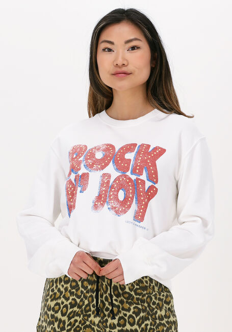 Weiße LEON & HARPER Sweatshirt SORTIE JC55 NEON - large