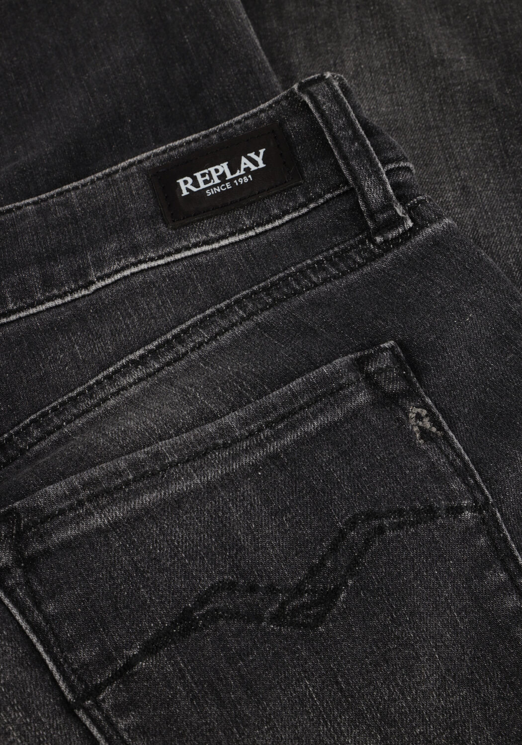 Dunkelgrau REPLAY Slim fit jeans NEW LUZ BOOTCUT PANTS - large
