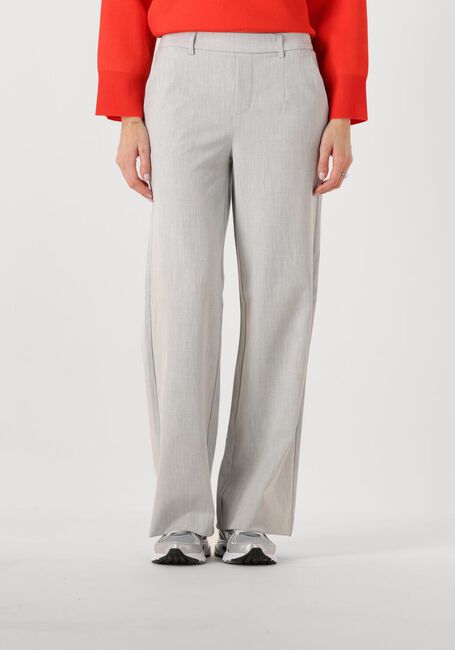Hellgrau OBJECT Hose OBJLISA WIDE PANT - large