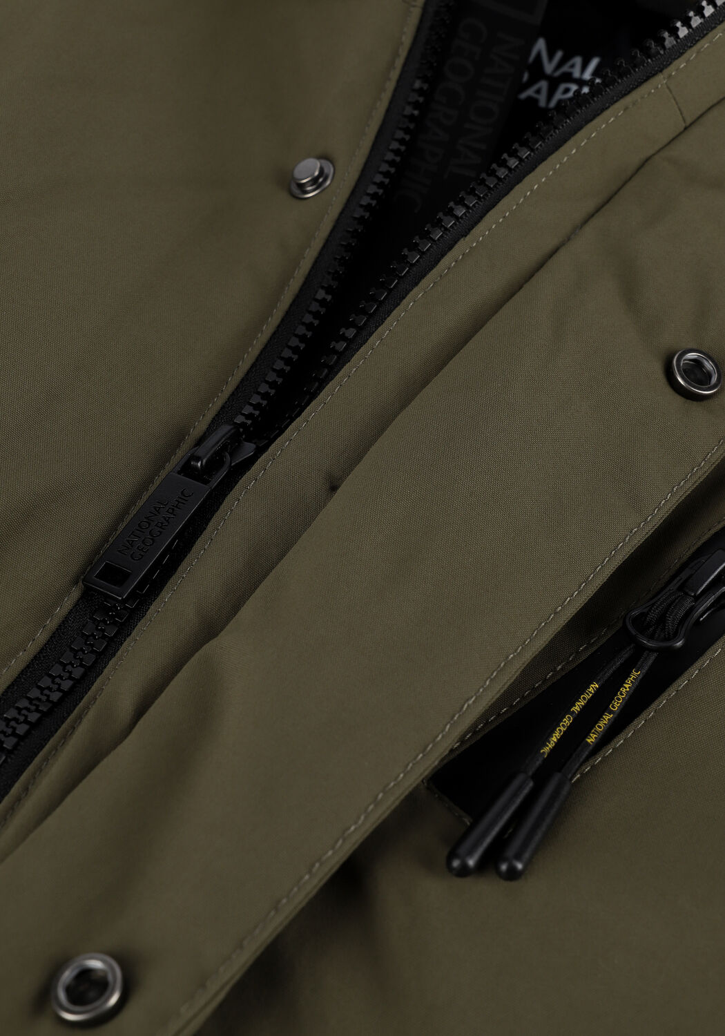 Olive NATIONAL GEOGRAPHIC Parkas HOODED COAT - large