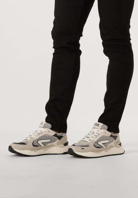 Beige HUB Sneaker Low SLAM-M - large