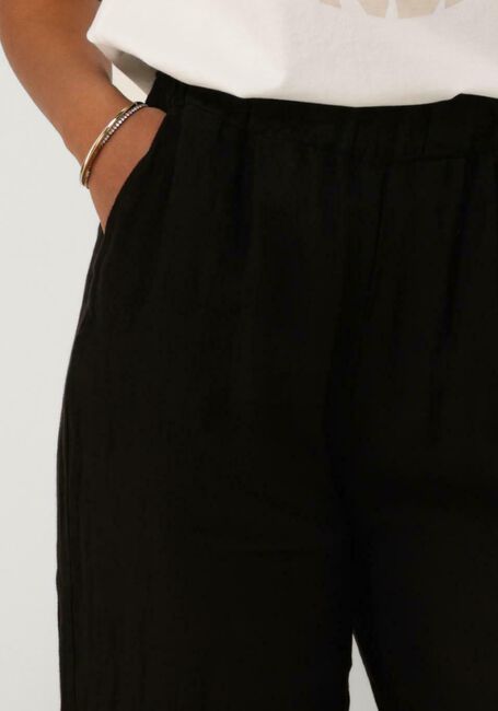 Schwarze NUKUS Weite Hose SILKY PANTS - large