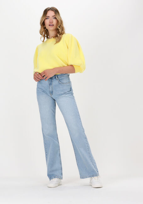 Hellblau NA-KD Straight leg jeans RELAXED FULL LENGTH JEANS - large