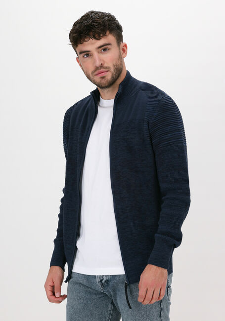 Blaue G-STAR RAW Pullover C259 - COTTON TONE FUSION KNIT - large