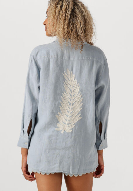 Hellblau MR MOOD Blusen MRS LEA SHIRT - large