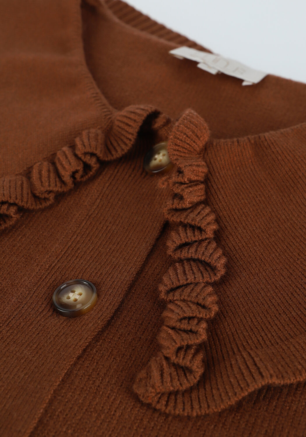 Braune MINUS Strickjacke ELISA KNIT CARDIGAN - large