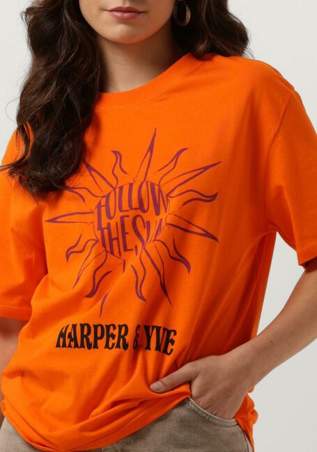 Orangene HARPER & YVE T-shirt FOLLOWTHESUN-SS - large