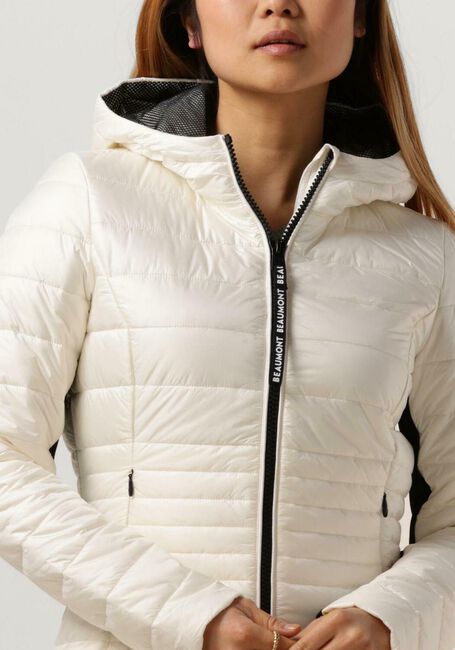 Weiße BEAUMONT Wattierte Jack SPORTY PADDED JACKET - large