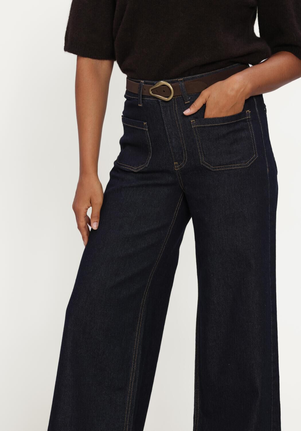 Blaue CO'COUTURE Jeans SOLECC POCKET JEANS - large