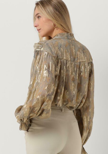 Grüne BRUUNS BAZAAR Blusen HOLLYHOCK BETTY BLOUSE - large