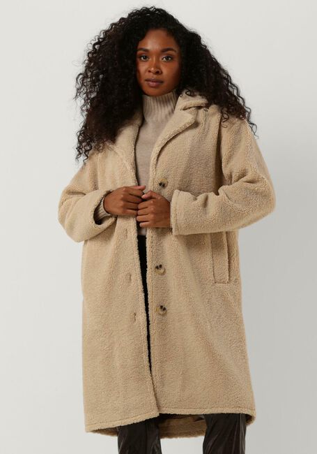 Ecru SELECTED FEMME Teddy-Jacke LANA TEDDY COAT B - large