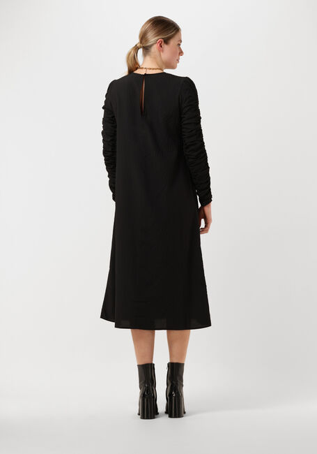 Schwarze NOTES DU NORD Midikleid EVE MIDI DRESS - large