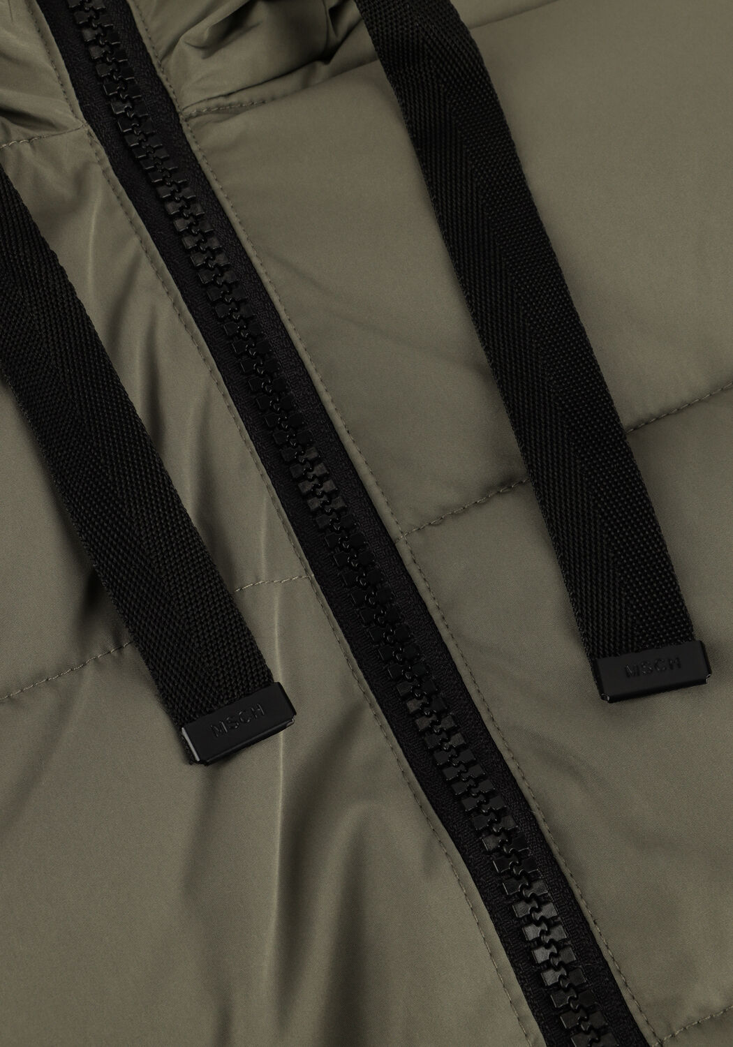 Gr&uuml;ne MSCH COPENHAGEN Wattierte Jack MSCHPAVINARIA ZIP JACKET - large