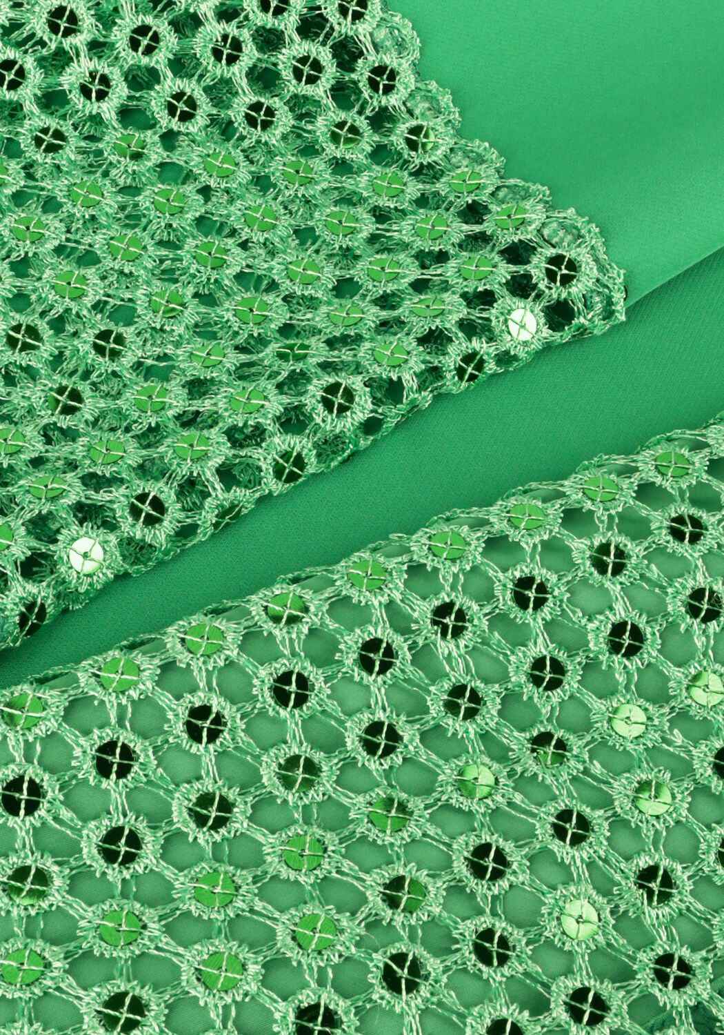 Gr&uuml;ne ANA ALCAZAR Minikleid MIX DRESS - large