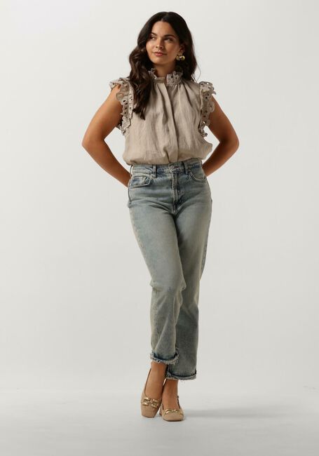 Hellblau 7 FOR ALL MANKIND Bootcut jeans LOGAN STOVEPIPE FROST WITH FOLD UP HEM - large