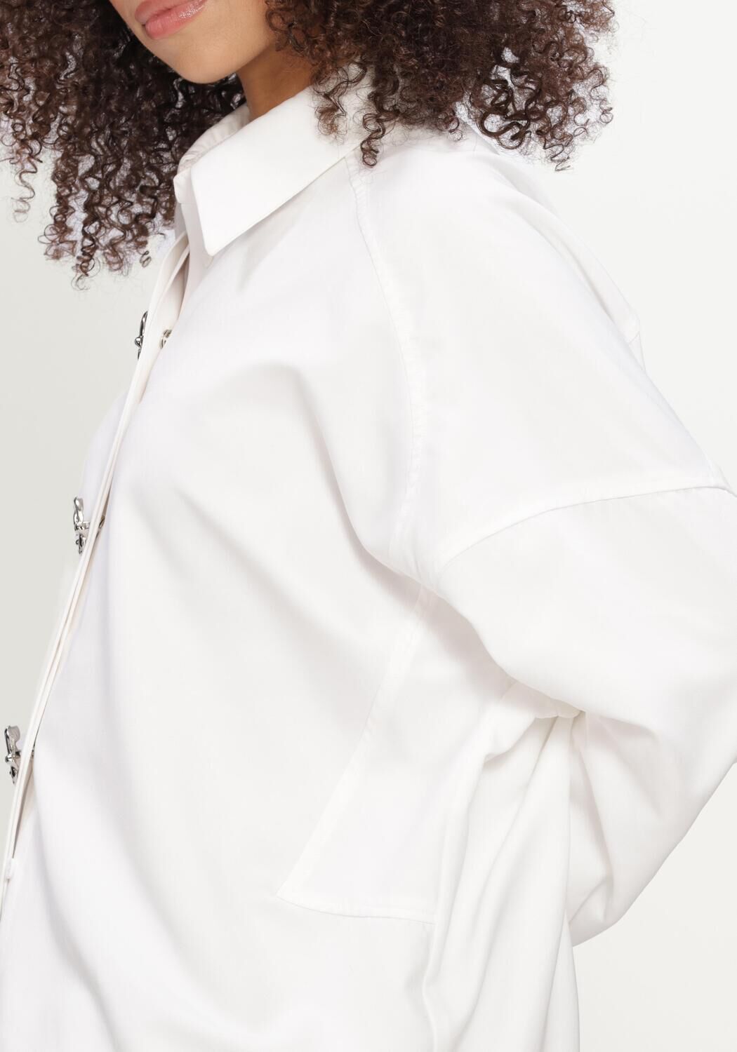 Wei&szlig;e STUDIO AMAYA Blusen VESPER BLOUSE - large