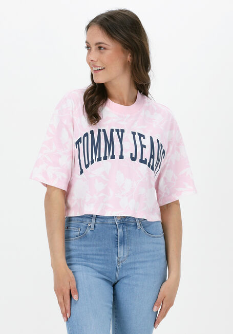 Rosane TOMMY JEANS T-shirt TJW AOP COLLEGIATE T - large