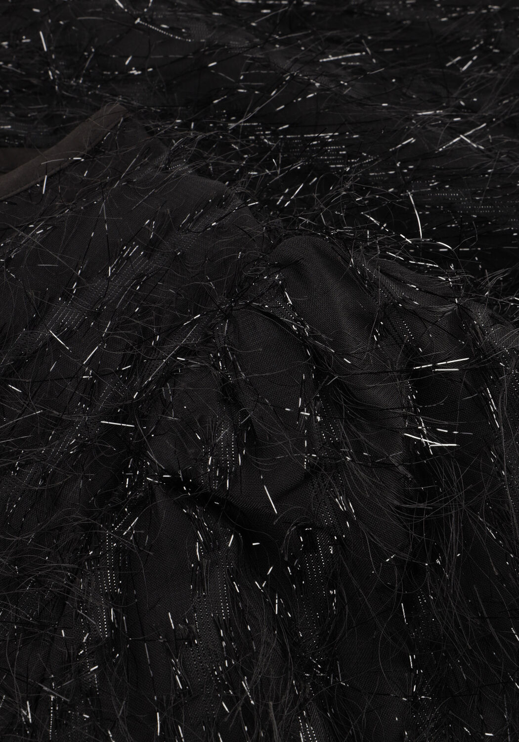 Schwarze STUDIO AMAYA Blusen VELVET - large