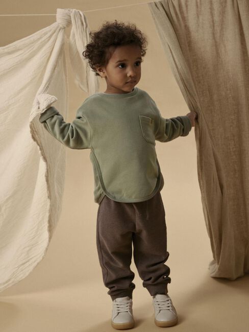 Braune LIL' ATELIER Jogginghose NMMBANJO LOOSE SWEAT PANT LIL - large