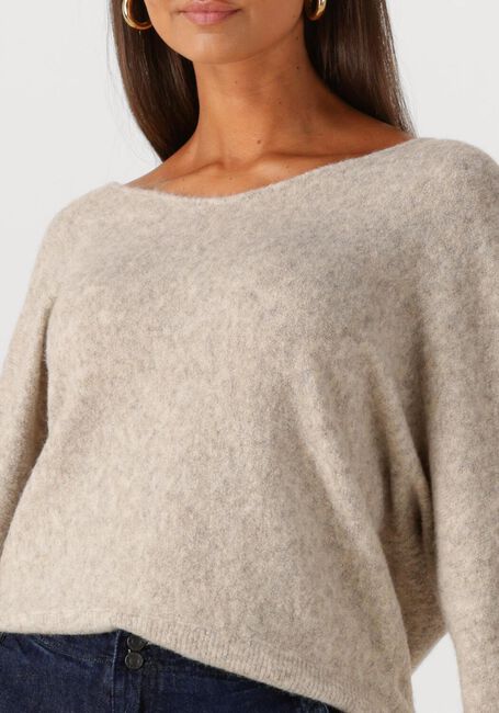 Graue SUMMUM Pullover OVERSIZED SWEATER WOOL ELASTANE BLEND KNIT - large