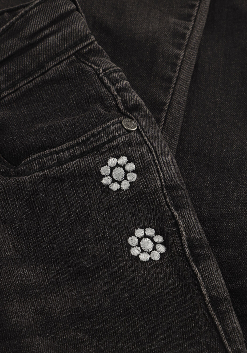 Schwarze KOKO NOKO Flared jeans O56929 - large