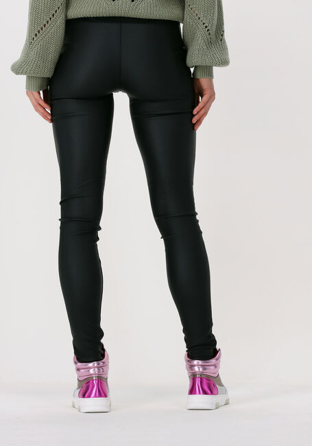 Schwarze OBJECT Legging OBJBELLE MW COATED LEGGINGS NO - large