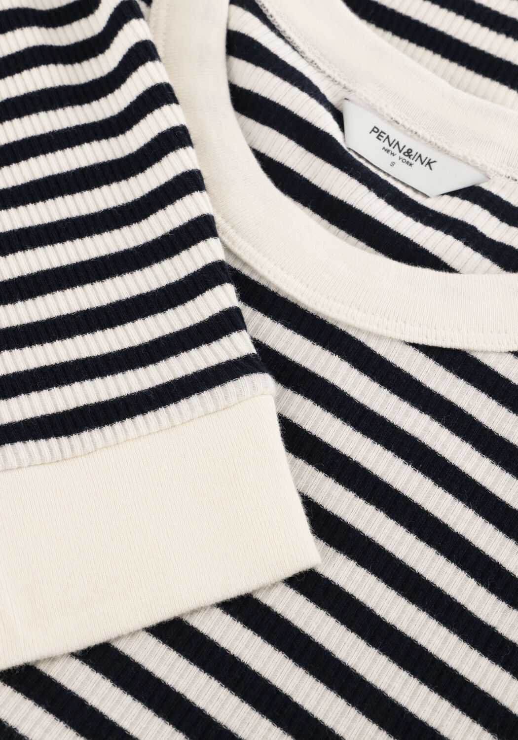 Mehrfarbige/Bunte PENN & INK Top LONGSLEEVE W25F1745-ST - large