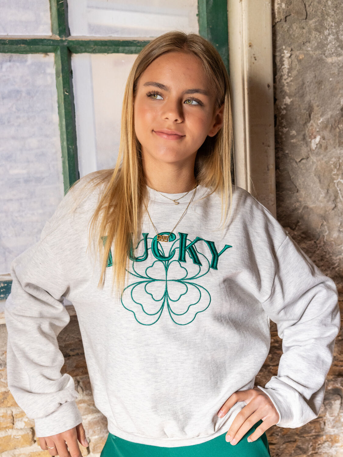 Hellgrau LOOXS 10sixteen Sweatshirt 2531-5308 - large