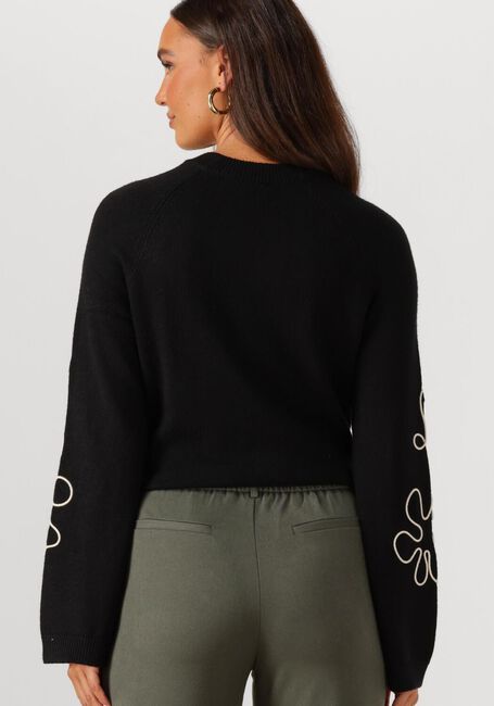 Schwarze OBJECT Pullover OBJLANEY RUBIN LS PULLOVER - large
