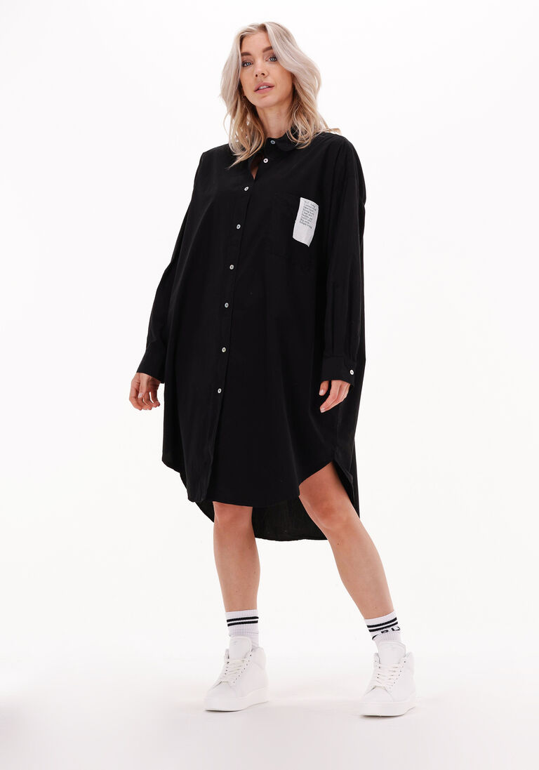 schwarze penn & ink minikleid s22w463lab