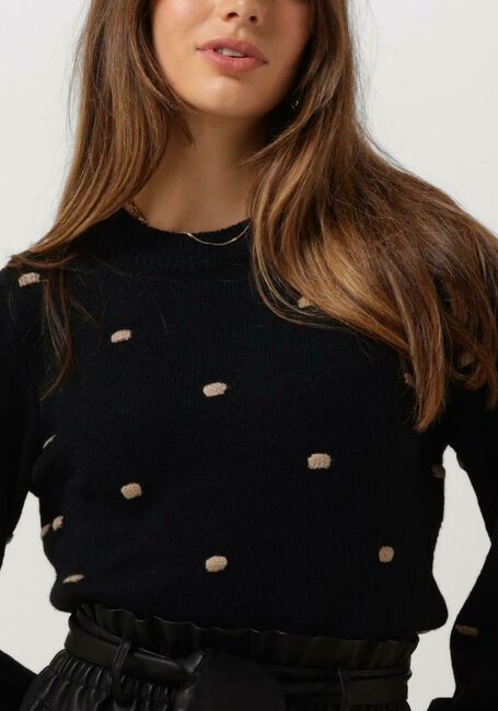 Schwarze OBJECT Pullover OBJEVE NOSIA L/S PULLOVER OAP - large