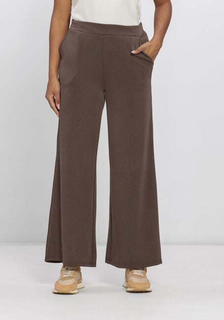 Braune MY ESSENTIAL WARDROBE Weite Hose MWHELLE WIDE PANT - large