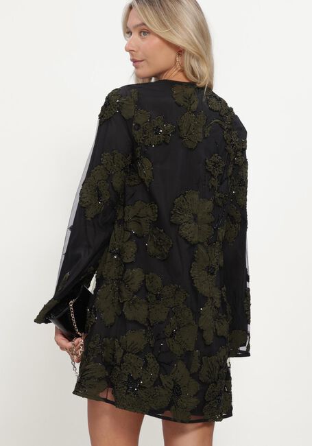 Schwarze Y.A.S. Minikleid YASFLOUING LS DRESS - large