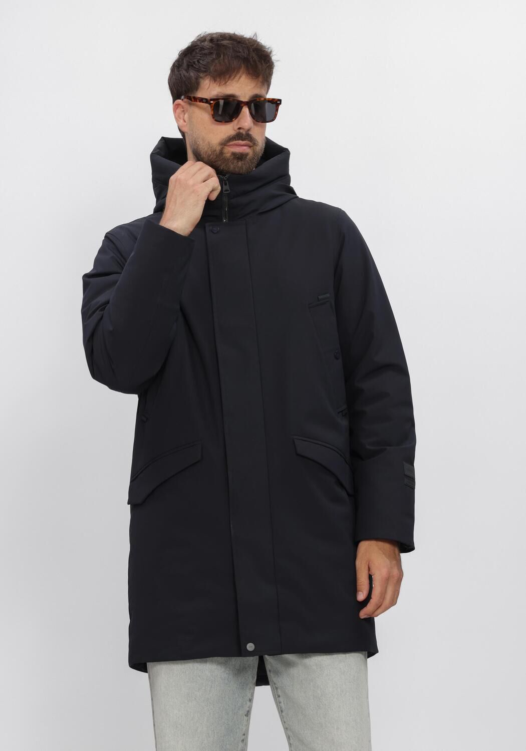 Dunkelblau ELVINE Parkas ALRIK - large