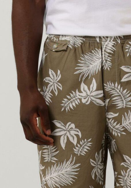 Khaki SCOTCH & SODA Kurze Hose SEASONAL RELAXED STRAIGHT - PRINTED POPLIN BERMUDA - large
