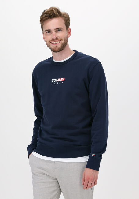 Dunkelblau TOMMY JEANS Sweatshirt TJM ENTRY GRAPHIC CREW - large